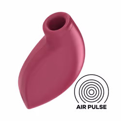Satisfyer One Night Stand, Butterfly vibrator, Clitoral stimulation, Red, Acrylonitrile butadiene styrene (ABS), Silicone, Am ...