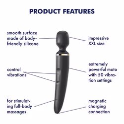 Satisfyer Wand-er Woman Wand vibrator Ambidextrous - Additional view 6