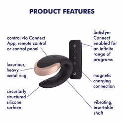 Satisfyer Double Love Couple vibrator Ambidextrous - Additional view 6