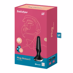 Satisfyer Plug-ilicious 2 Butt plug Black Silicon 1 pc(s) - Additional view 4
