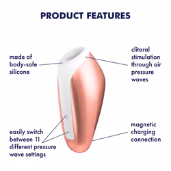 Satisfyer Love Breeze Sucker vibrator Ambidextrous