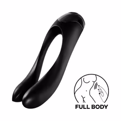 Satisfyer Candy Cane Finger vibrator Ambidextrous