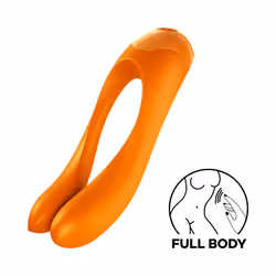 Satisfyer Candy Cane Finger vibrator Ambidextrous
