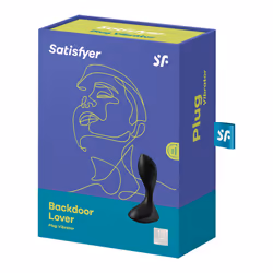 Satisfyer Backdoor Lover Anal vibrator Black Silicon 1 pc(s) - Additional view 4