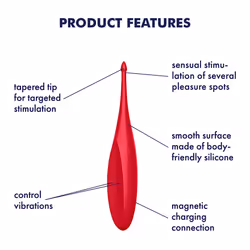 Satisfyer Twirling Fun Mini vibrator Ambidextrous