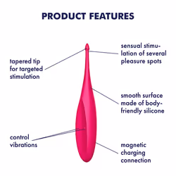 Satisfyer Twirling Fun Mini vibrator Ambidextrous