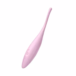 Satisfyer Twirling Joy, Clitoral stimulation, Vaginal stimulation, Pink, Acrylonitrile butadiene styrene (ABS), Silicone, Amb ...