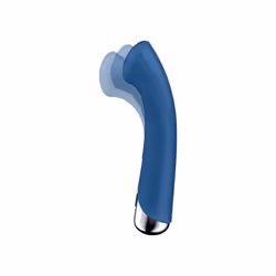 Satisfyer Spinning G-Spot 1 Silicone Rechargeable G-Spot Vibrator Blue - Additional view 2