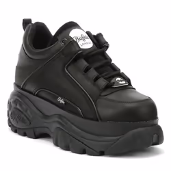 Buffalo London 1339-14 Womens Black Trainers - UK 5