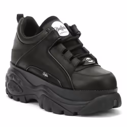 Buffalo London 1339-14 Womens Black Trainers - UK 5