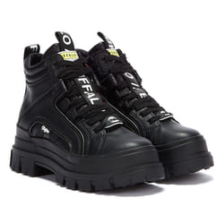 Buffalo Aspha Mid NC Womens Black Boots - 4