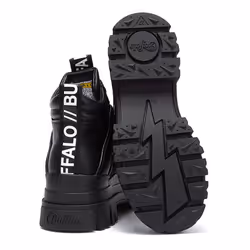 Buffalo Aspha Mid NC Womens Black Boots - 4