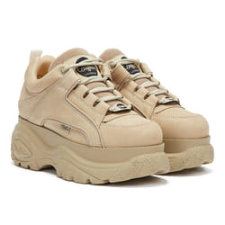 Buffalo London Women Cream Trainers - 6.5