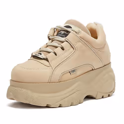 Buffalo London Women Cream Trainers - 6.5