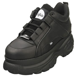 Buffalo 1339-14 2.0 Mens Platform Trainers in Black - 9.5
