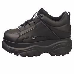 Buffalo 1339-14 2.0 Mens Platform Trainers in Black - 9.5