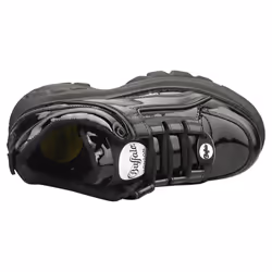 Buffalo London 1339-14 2.0 Womens Platform Trainers in Black - 7 - Additional view 4