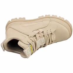 Buffalo Aspha Nc Mid Vegan Womens Ankle Boots in Beige - 6.5 - Additional view 4