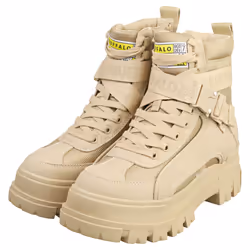 Buffalo Aspha Com1 Womens Platform Boots in Beige - 6.5 - Additional view 5