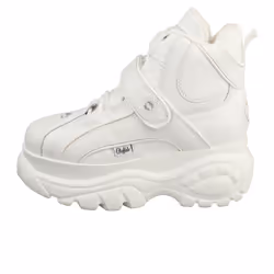 Buffalo 1348-14 2.0 Womens Platform Boots in White - 6.5