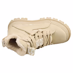 Buffalo Aspha Nc Mid Warm Vegan Womens Fashion Boots in Beige - 5 - Additional view 4