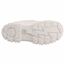 Buffalo Aspha Cls Vegan Womens Platform Boots in White - 6.5
