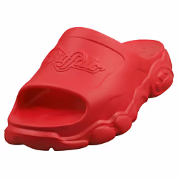 Buffalo Cld Vegan Foam Womens Slide Sandals in Hot Pink - 6