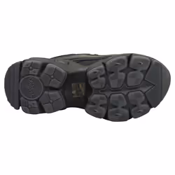 Buffalo Binary C Vegan Womens Platform Trainers in Black - 4