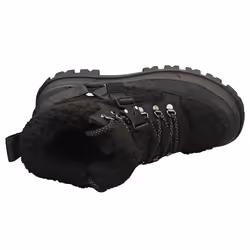 Buffalo Aspha Com Mid Warm Vegan Womens Ankle Boots in Black - 6.5 UK - Additional view 4