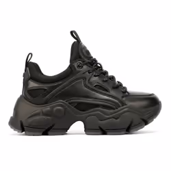 ) Buffalo Binary C Women's Black Trainers - Black, 6.5 (Adults' - Additional view 4