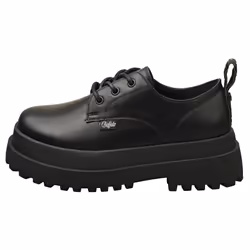 Buffalo Pluto Vegan Womens Platform Shoes in Black - 6.5