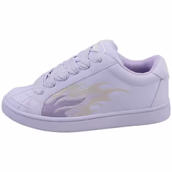 Buffalo Liberty Vegan Womens Fashion Trainers in Purple - 4