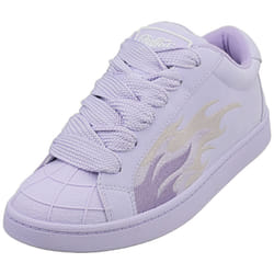 Buffalo Liberty Vegan Womens Fashion Trainers in Purple - 5