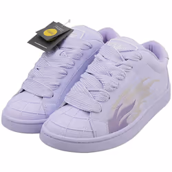 Buffalo Liberty Vegan Womens Fashion Trainers in Purple - 7 - Additional view 5