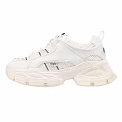 ) Buffalo Saturn Lace Women's White Trainers - White, 6 (Adults' - Additional view 5