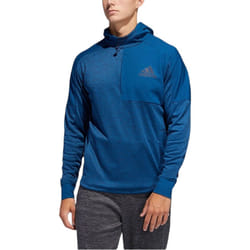 Adidas DU2555 Mens Hoodies Hooded Sweatshirts - Teal Blue, S