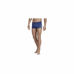 Men's adidas Infintex Fit AOP Boxer Swimming Trunks Legink Blue DP7542 - UK26