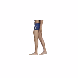 Men's adidas Infintex Fit AOP Boxer Swimming Trunks Legink Blue DP7542 - UK26