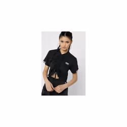 Womens adidas Originals Rouged T Shirt Tee Black - 14