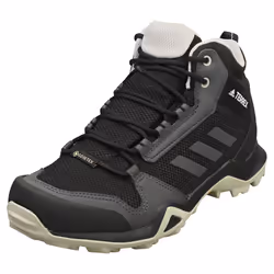 adidas Terrex Ax3 Mid Gore-tex Womens Casual Trainers in Black - 6.5