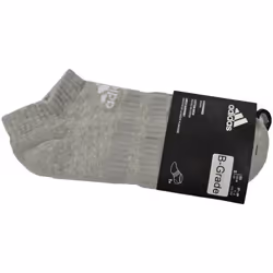 Adidas Adults Cushioned Ankle Socks Grey - M