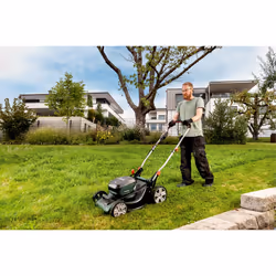 Metabo RM 36-18 LTX BL 46 Push lawn mower Battery Green