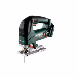 Metabo STAB 18 LTX 150 BL, Barrel grip, Black, Green, Red, -45 - 45°, Steel, Wood, Brushless, 3500 spm