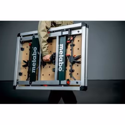 Metabo MWB 100 outdoor table Beige, Metallic Rectangular shape - Additional view 5