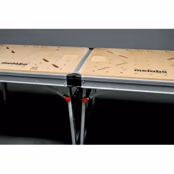 Metabo MWB 100 outdoor table Beige, Metallic Rectangular shape - Additional view 6