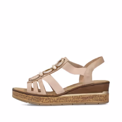 Rieker 63778-31 Womens Sandals Pink - UK 4