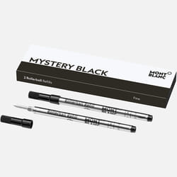 Montblanc BP F 2x1 Mystery Black PF Refill
