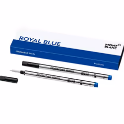Montblanc 128233, Blue, Medium, Black, Blue, Steel, 2 pc(s)