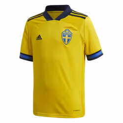 2020-2021 Sweden Home Adidas Football Shirt (Kids) - XXL