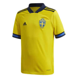 2020-2021 Sweden Home Adidas Football Shirt (Kids) - XXL